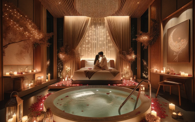 Escapade Insolite: Nuit en Love Room avec Jacuzzi Privatif