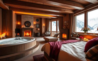 Évasion : chambre romantique avec spa privatif en Savoie