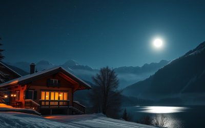 Évasion Amoureuse: Nuit Romantique dans les Alpes
